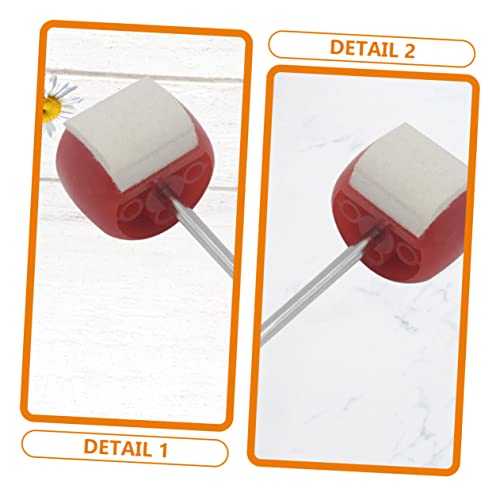 Piezas para Percusión 2 Pzas Golpeadores Bombo Metal ABS miniatura 4