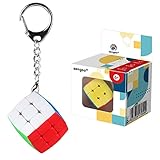 ShengShou Bread 3x3 Keychain Speed Cube Stickerless, Smooth Carbon Fiber Cubes, Puzzle Cube