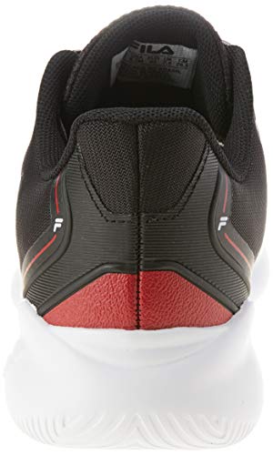 Tênis Sparky, Fila, Masculino, Preto/Vermelho/Branco, 40