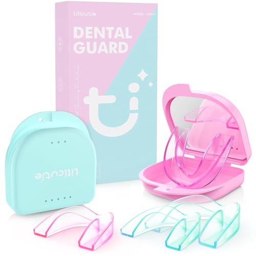 Image of Anti Grinding Guard,Mouth Guard for Grinding Teeth at Night,2 Color Night Guards for Teeth Grinding,4 Pack /2 Size