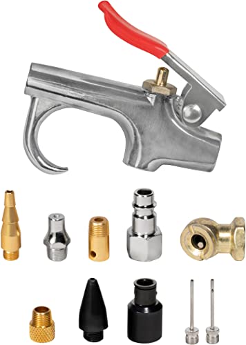 Güde Druckluftgeräte-Set 71-tlg. (6 bar Arbeitsdruck, 1/4 Anschlussgewinde, inkl. DL-Schlagschrauber, DL-Meißelhammer, DL-Ratschenschrauber, DL-Geradschleifer & umfangreiches Zubehör)