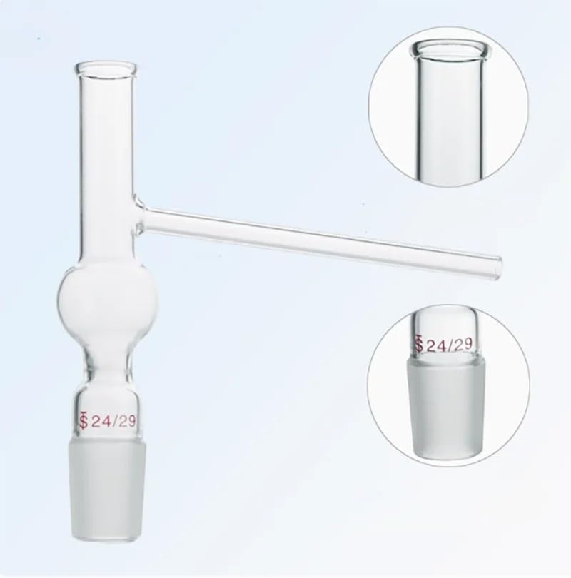 1pcs Single Ball Fractionation Tube 24/29 - One Ball Distillation Tube for Laboratory Use - Benzene Glass Instrument