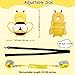 Baby Head Protector Backpack with Toddler Leash, Anti Lost Wrist Link, Adjustable Toddler Head Protection Backpack, 3 in 1 Cute Baby Fall Back Head Protector for Crawling Walking Gifts(Yellow Bee)
