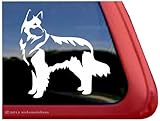 Shiloh Shepherd Dog Vinyl Window Decal Sticker