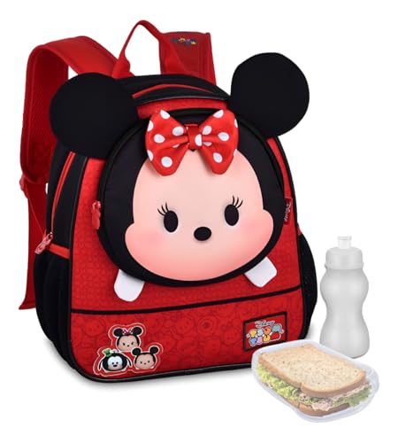 Mochila Infantil Pequena Minnie Tsum Tsum Disney, Clio Style