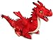 Zaloop Dragón de peluche rojo 105