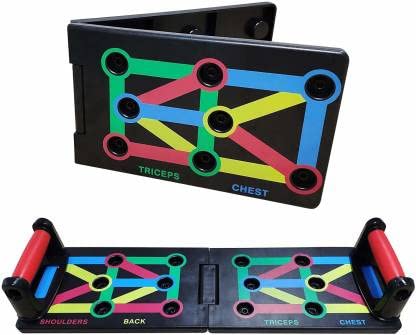 small Pushup Board for Upper Body Building Fitness Exercise Tools for Men Exercise Plastic Fitness Equipment Chest Arm Muscle Multi-Function Push-Ups Board for Home Practice Indoor or Outdoor-image-43