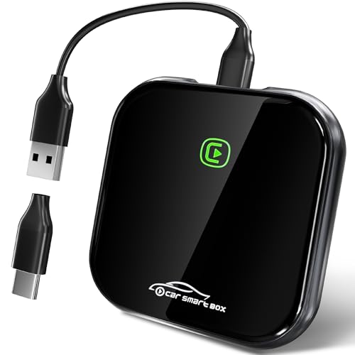 Wireless Carplay Adapter for Apple Converts Wired to Wireless,