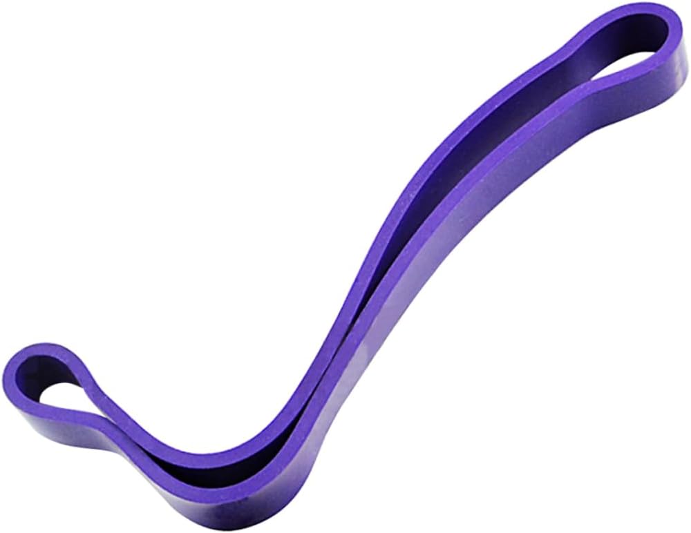 balacoo Flat Latex Elastic Resistance Band for Strength Training Physical Therapy Yoga Lightweight Sturdy Portable Exercise Bands for Home Gym Use