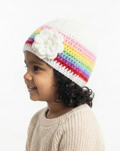 Image of Handmade Woolen Cap for Kids