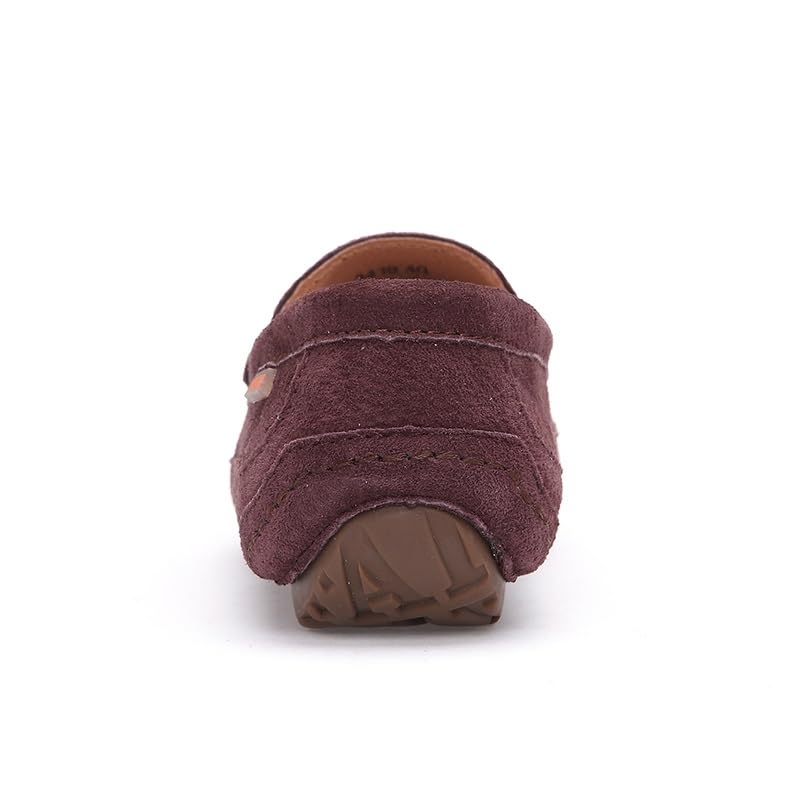 Mens Loafers Shoe Square Toe Solid Color Vegan Leather Flexible Anti-Slip Comfortable Walking Slip-ons3