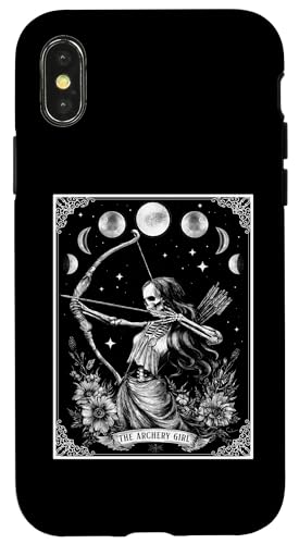 �A�[�`�F���[�K�[�� �|�� �^���b�g�J�[�h �X�P���g�� �X�}�z�P�[�X iPhone X/XS �p