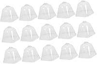 Vista 1 de MERRYHAPY Cubiertas de campana de cúpula de plantas de material resistente fabricado para jardinería y protección de invierno