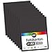 Produktbild perfect ideaz  50 Blatt Foto-Karton DIN-A4, Schwarz, 300 g/m², MADE IN GERMANY
