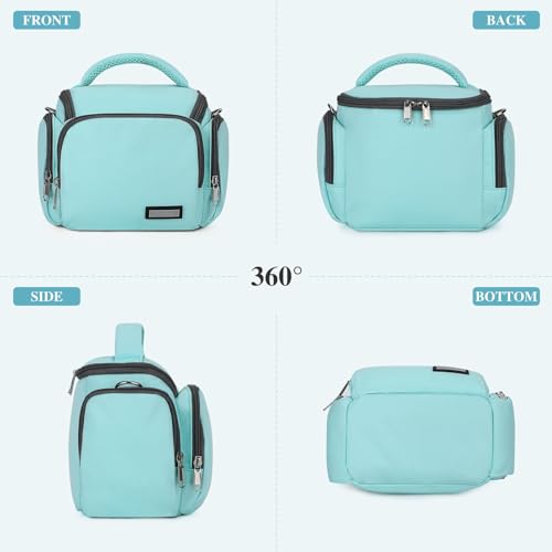 Bolso compacto ligero para cámara tipo crossbody mint miniatura 3