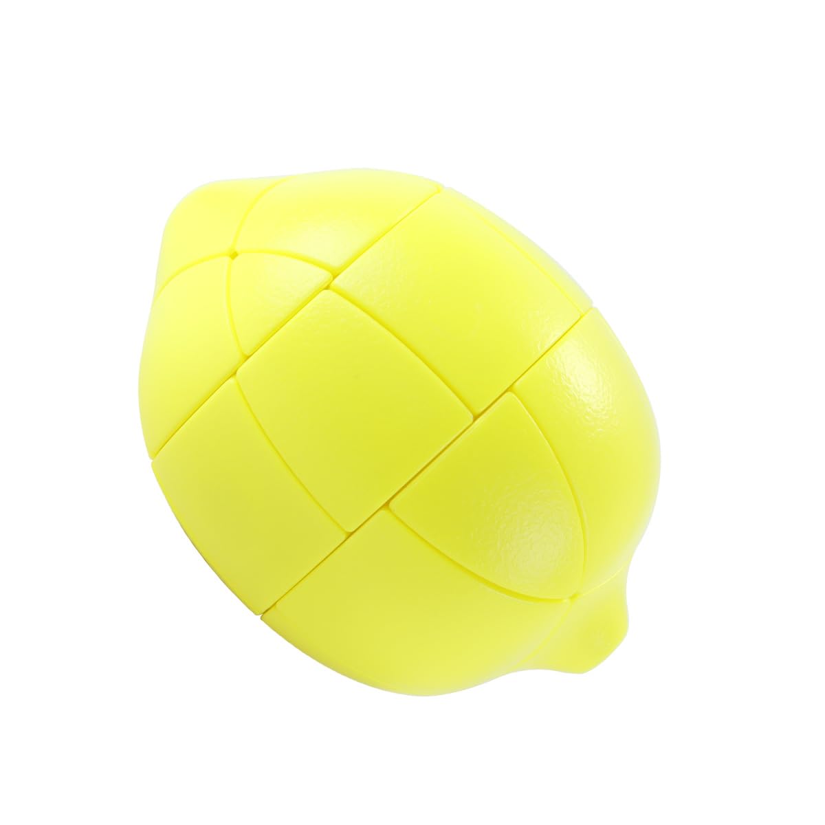 Hoite 3x3 Lemon-Shaped Magic Cube – 1:1 Realistic 9-Piece Puzzle Cube (1 Set, Ages 6+)