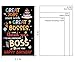 Cute Birthday Card Gifts for Boss Leader Manager, Humor Boss Birthday Card, Funny Birthday Day Card Gifts for Boss Lady Boss, Ideal Birthday Decor For Boss Lady Boss, Happy Birthday Cards from Employee