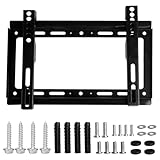 TV Wandhalterung, TV Halterung für 14-42 Zoll LED LCD OLED Fernseher Halterung Wand, VESA Wandhalterung, Ultra Dünn Neigbare Fernsehhalterung Wand Fernseherhalterung, max VESA 200x200 mm + Schrauben