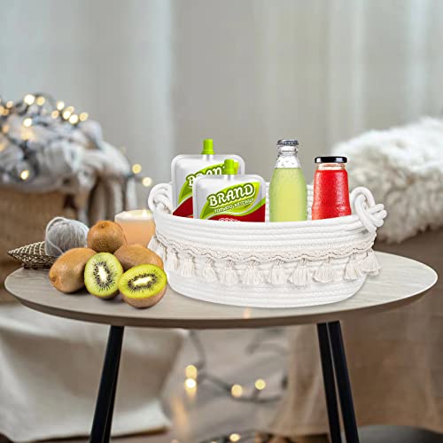 image for Followarm Small Basket for Gifts Empty, Woven Basket for Storage Cute 