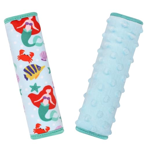 Image of Seat Belt Covers for Kids, 2 Pack Double-Sided Use Shoulder Pads for Kids