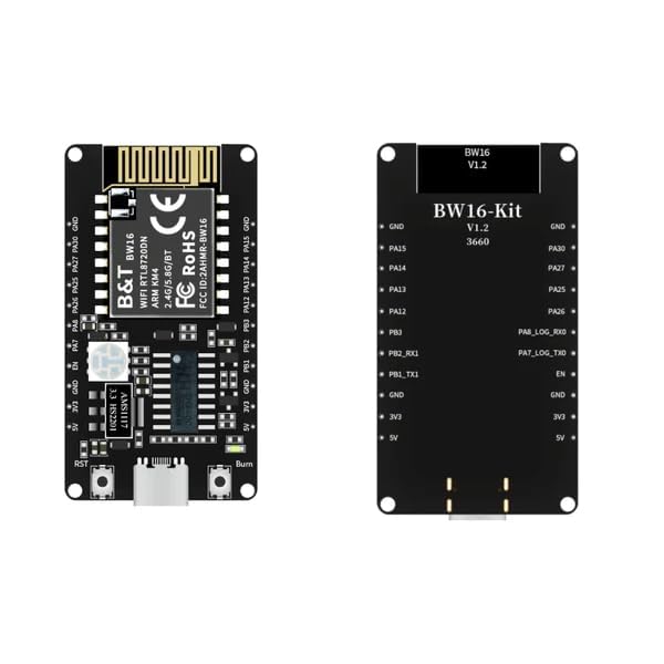 Image of Ai-Thinker BW16 Development Board Equipped With Dual-Band Wi-Fi+BLE 5.0 Module BW16 for Compatible With Arduino Development With Type-C interface