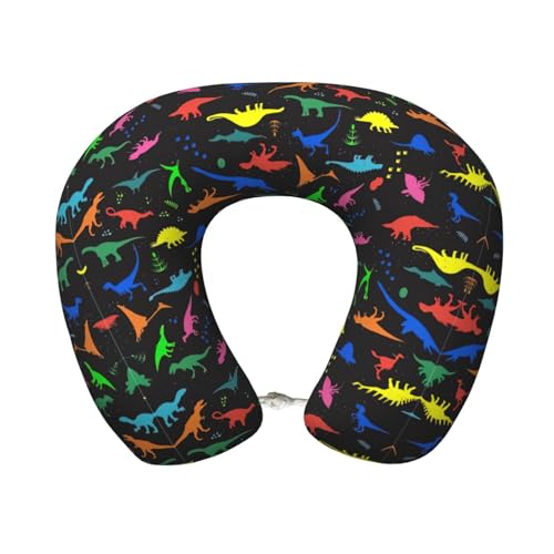Almohada cervical poliéster tamaño único negra miniatura 1
