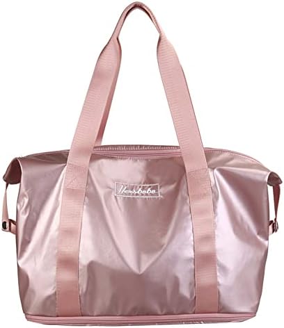 Travel Duffle Bag, Sport Gym Tote Bags - Large Capacity Lightweight Expansion Weekender Bags for Women & Men, Dry and Wet Separation,Luggage Bags with Fixed Strap 1 Travel Duffle Bag, Sport Gym Tote Bags - Large Capacity Lightweight Expansion Weekender Bags for Women & Men, Dry and Wet Separation,Luggage Bags with Fixed Strap