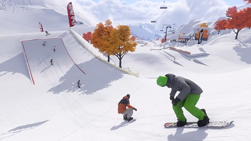 Jeu Shredders PS5 simulation de snowboard nouvelle generation