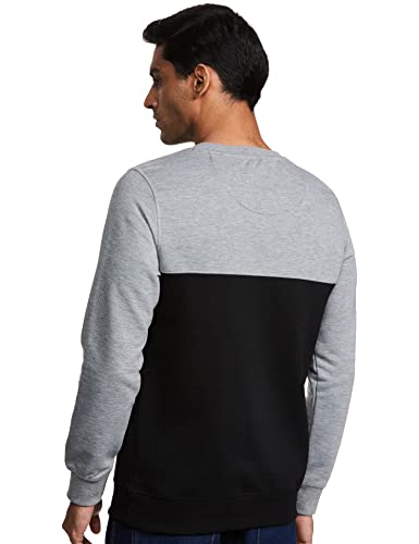 Image of Amazon Brand - Symbol Men Cotton Rich Light Weight Crew Neck Sweatshirt (Regular Fit)