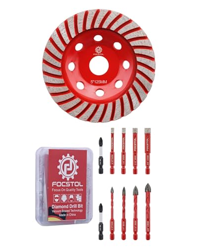 Foret diamant carrelage grès cérame disque diamanté 125 outillage meuleuse d'angle