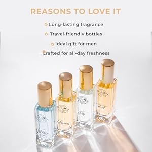 Body Cupid Epic Memories Perfume Gift Set for Men|Victory, Upgrade, Thrill & Joy |Long-Lasting, Bold & Sophisticated Fragrances | Gift for Him | 4 x 20ml Luxury Eau de Parfum 5