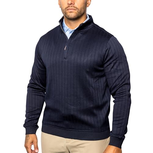 U Suck at Golf Knit Sweaters for Men – Lightweight Moisture-Wicking Quarter Zip Pullover3