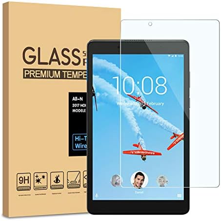[2 Pack] Lenovo Tab E8 Screen Protector, KATIAN HD Protector [Anti-Scratch] [No-Bubble], 9H Hardness Tempered Glass Film for Lenovo Tab E8【TB-8304F TB-8304F1】