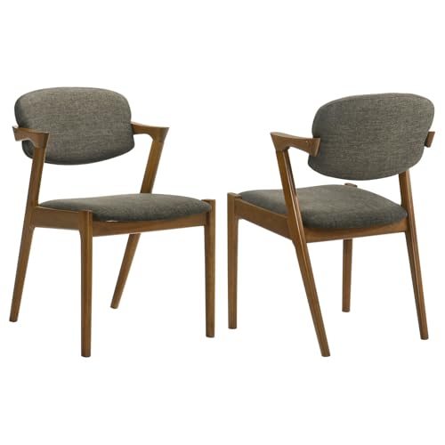 Amazon.com - 2pc Set Mid-Century Modern Z-Chair Richly Toned