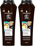 Schwarzkopf Extra Care Marrakesh Oil & Coconut Replenishing Shampoo 400mL (Pack of 2)