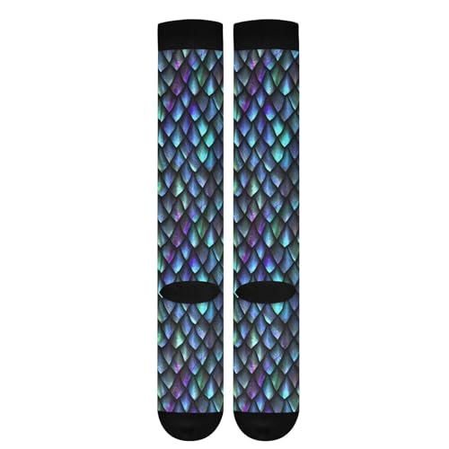 Image of Compression Socks for Women & Men, Knee High Socks for Circulation Medical Running Athletic Nurse Travel