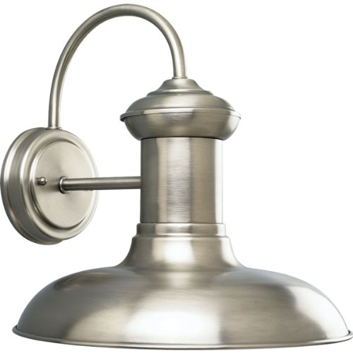 Progress Lighting P5723-81 Brookside Outdoor, 12-Inch Width x 12-5/16-Inch Height, Nickel