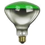 BR38 GREEN OUTDOOR FLOODLIGHT BULB 100 WATTS LONG LIFE GREEN LIGHT BULB SUPRA...