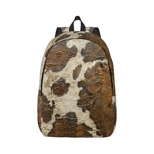 Sac à dos de voyage en cuir de vache pour soulager le dos des infirmières