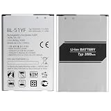 ELLENNE Batería nueva para LG G4 BL-51YF de 3000 mAh
