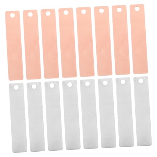 STOBAZA 1 Set Copper Sheet Zinc Sheet Copper Strip Zinc Plates Zinc Anode Copper Strip Fruit Battery Materials Strips Zinc Strip Battery Experiment Materials