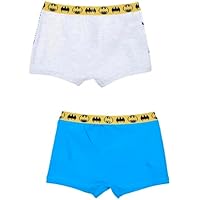 Batman DC Comics - Juego de 2 calzoncillos tipo bóxer para niños