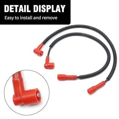 MDEOOSKY Tampa da vela de ignição da bobina de ignição 4011364, fio e vela de ignição, substituição