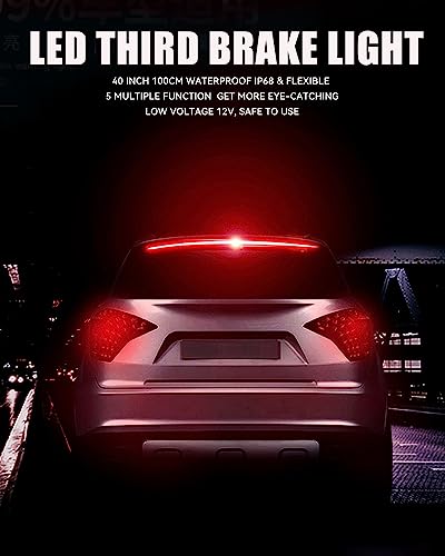 image for Keiurot Led Third Brake Light Strip with Sequential Turn Signal, Doubl