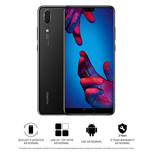 Huawei P20 128 GB 5,8 inchi FHD+ FullView Android 8.1 Smartphone fără SIM, un singur SIM, negru - versiunea pentru Regatul Unit 2 Huawei P20 128 GB 5,8 inchi FHD+ FullView Android 8.1 Smartphone fără SIM, un singur SIM, negru - versiunea pentru Regatul Unit 1
