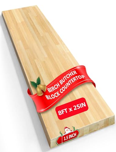 RKVPCNE 96 x 25n Butcher Block Countertop