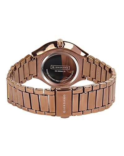 Image of Giordano Analog Stylish Watch for Women's Water Resistant Fashion Watch Round Shape with Stainless Steel Case Wrist Watch for Women /Ladies /Girls to Compliment Your Look /Ideal Gift for Women's-GZ-60044