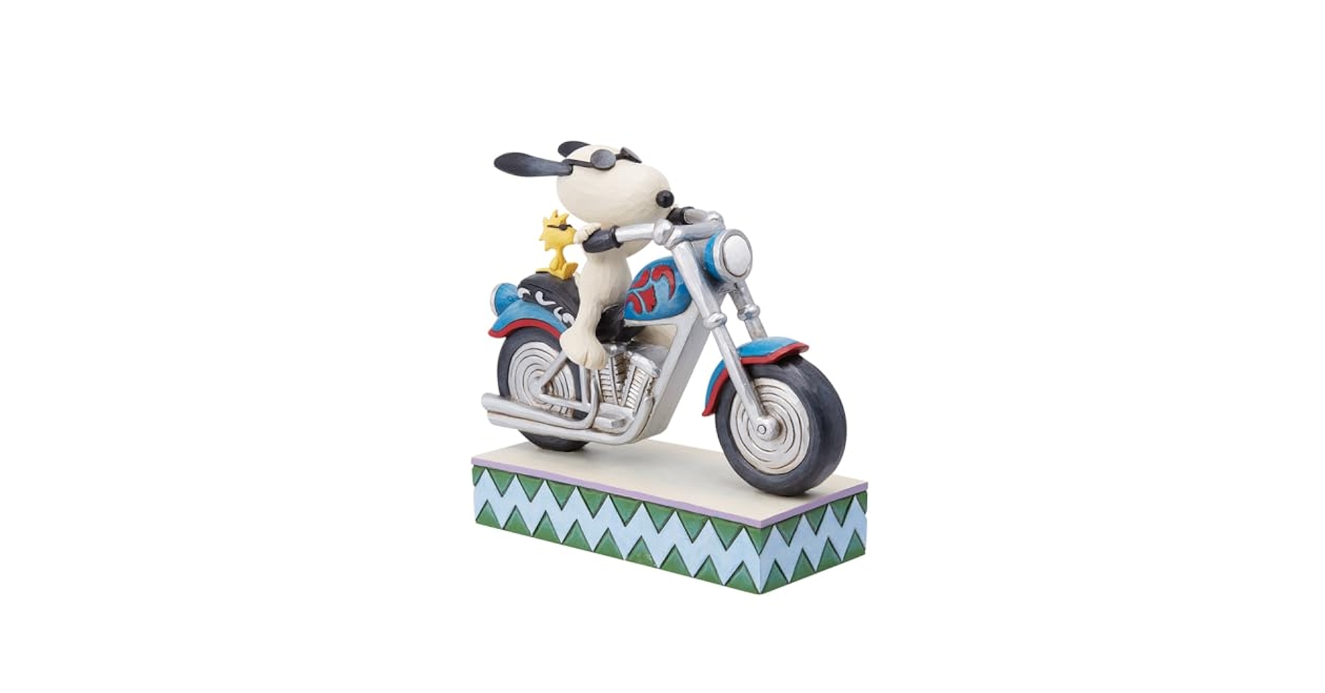 ジムショア スヌーピー バイク フィギュア 陶器 置き物 オブジェ