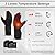 V.Step Heated Gloves for Men Rechargeable Women, Heated Glove Liners Battery Electric Hand Warmers for Motorcycle Ski Work Hunting Arthritis Black Medium