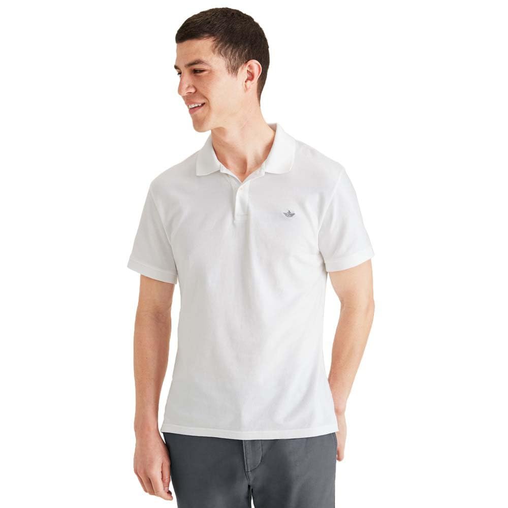 Rib Collar Polo Tişört Polo Tişört Erkek